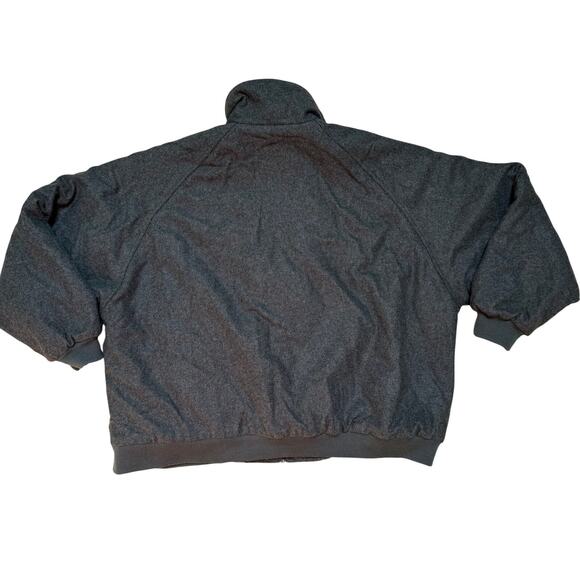 Bomber Jacket 3XL Wool Blend Wear Guard Quilted Lining Minimalist Classic Casual - Picture 2 of 9